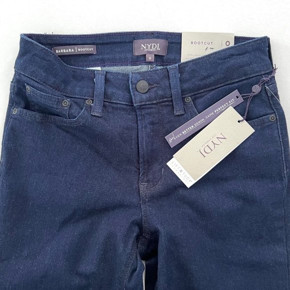 NYDJ Denim Barbara Boot Cut Jeans  Rinse - Picture 4 of 5